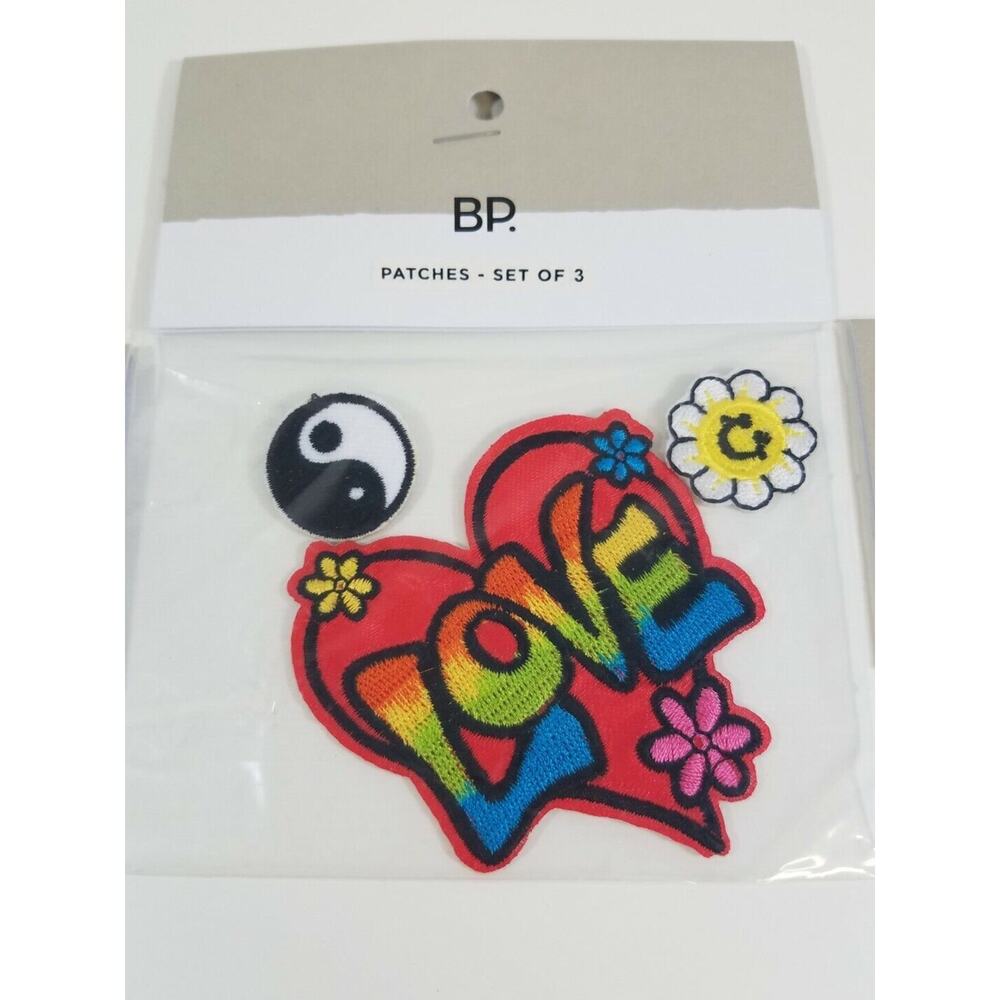 BP Patches Set Of 3 Artistic Emoji Positivity Fashion Accessorize Nordstrom Made